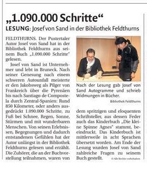 Medienbericht Dolomiten