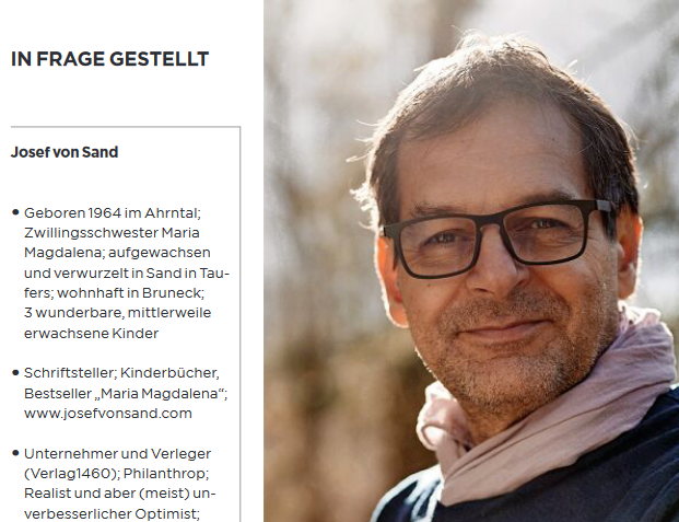 Dolomiten Magazin In Frage gestellt